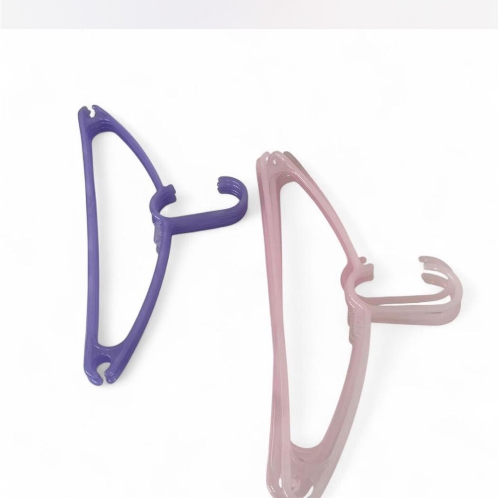 Set of Purple and Pink Hangers